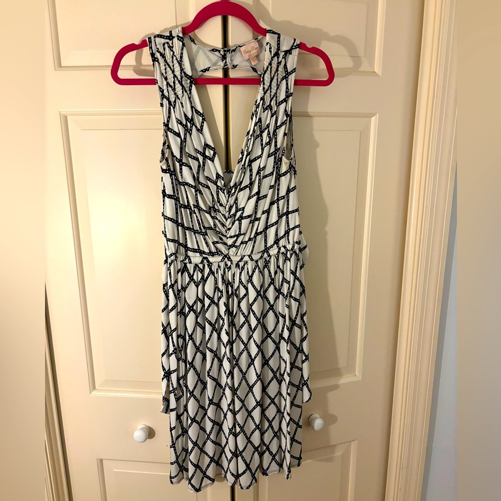 Tracy Reese Black and White Dress, size S